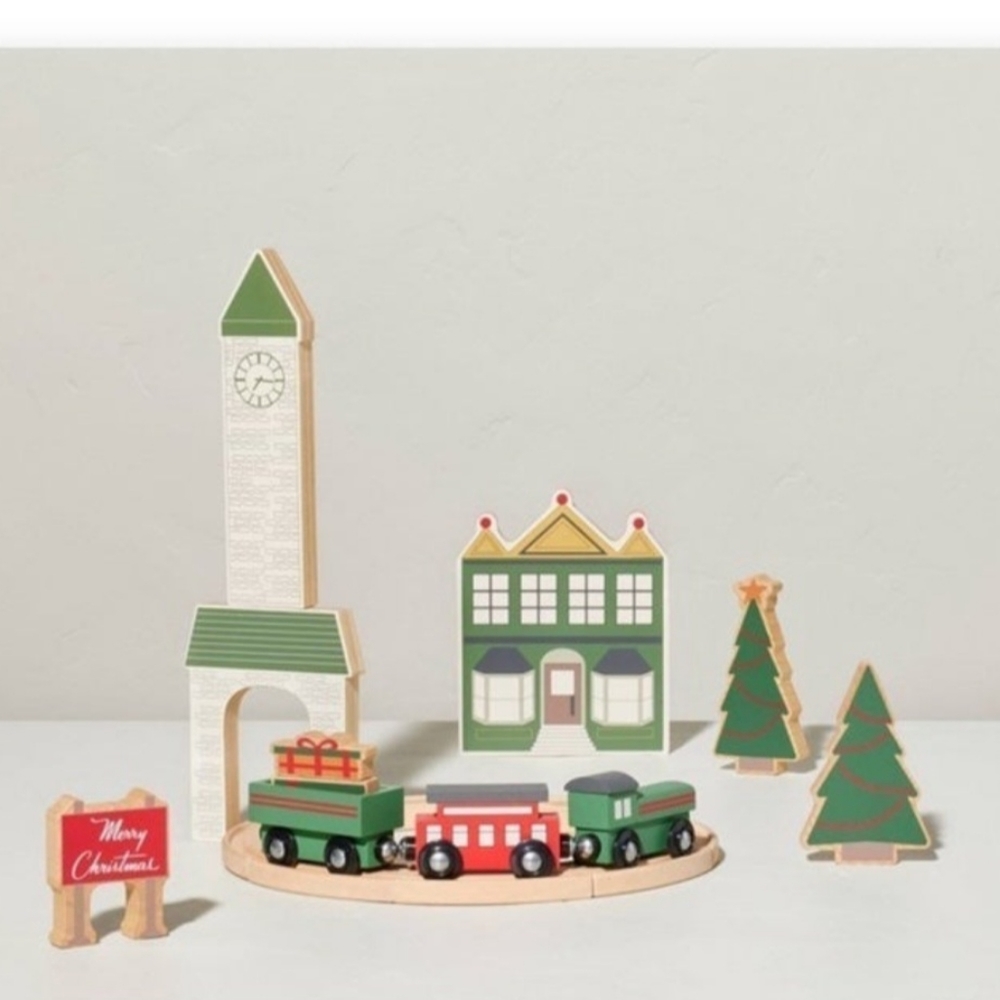 Hearth and hand wood train accessory set - Picture 6 of 6